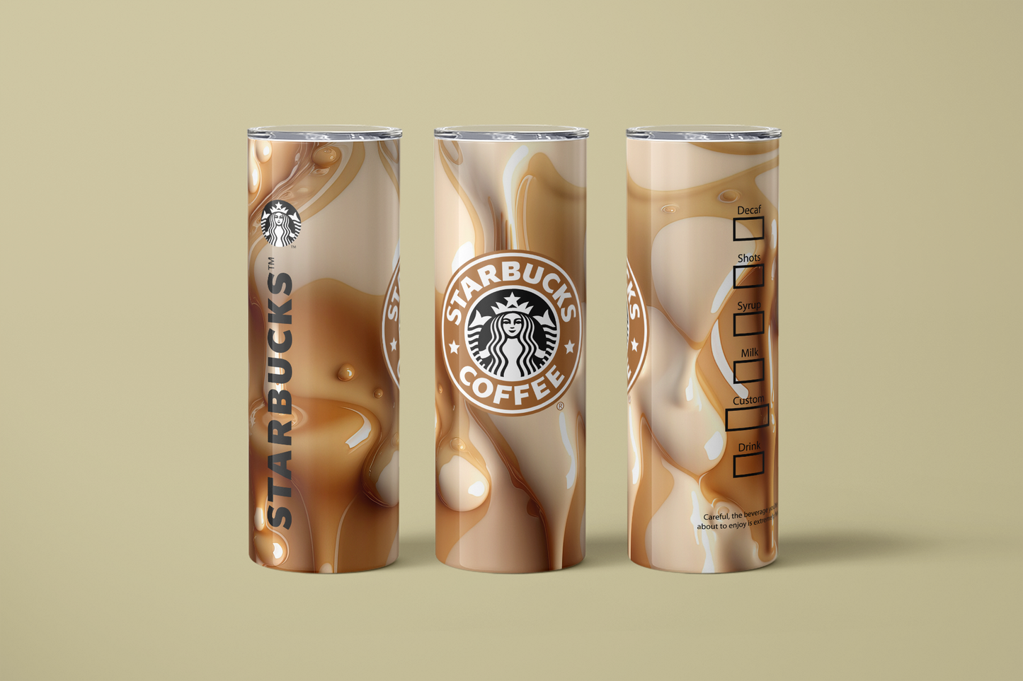 Coffee Drip Starbucks Tumbler