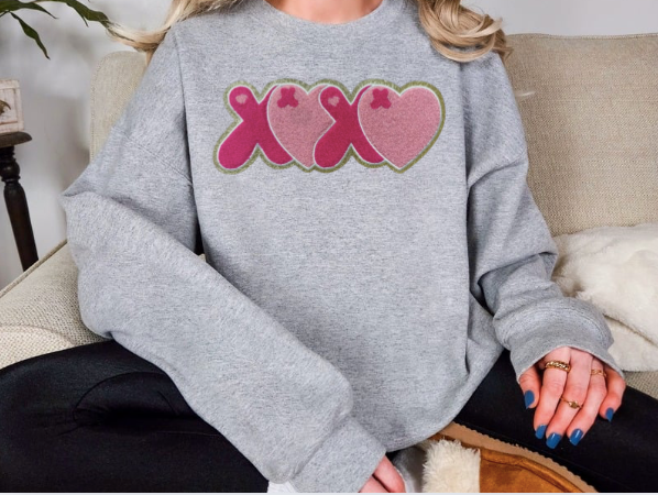 XoXo Hearts Chanel Patch