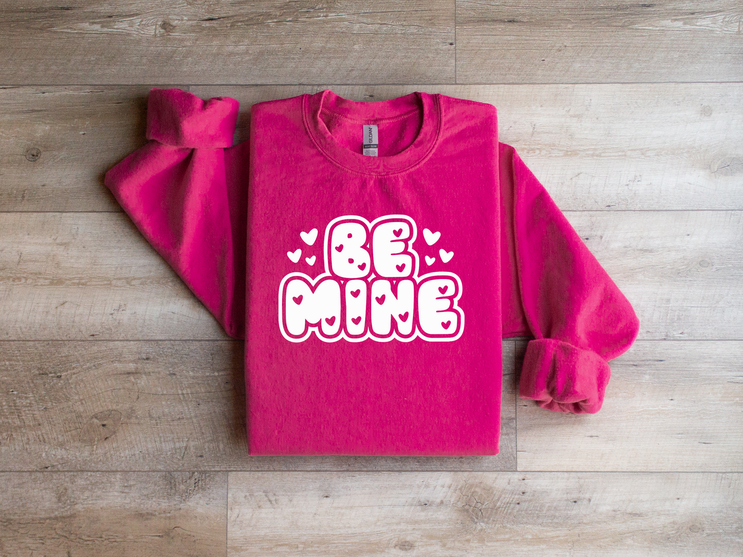 Be Mine Bubble Crew Neck
