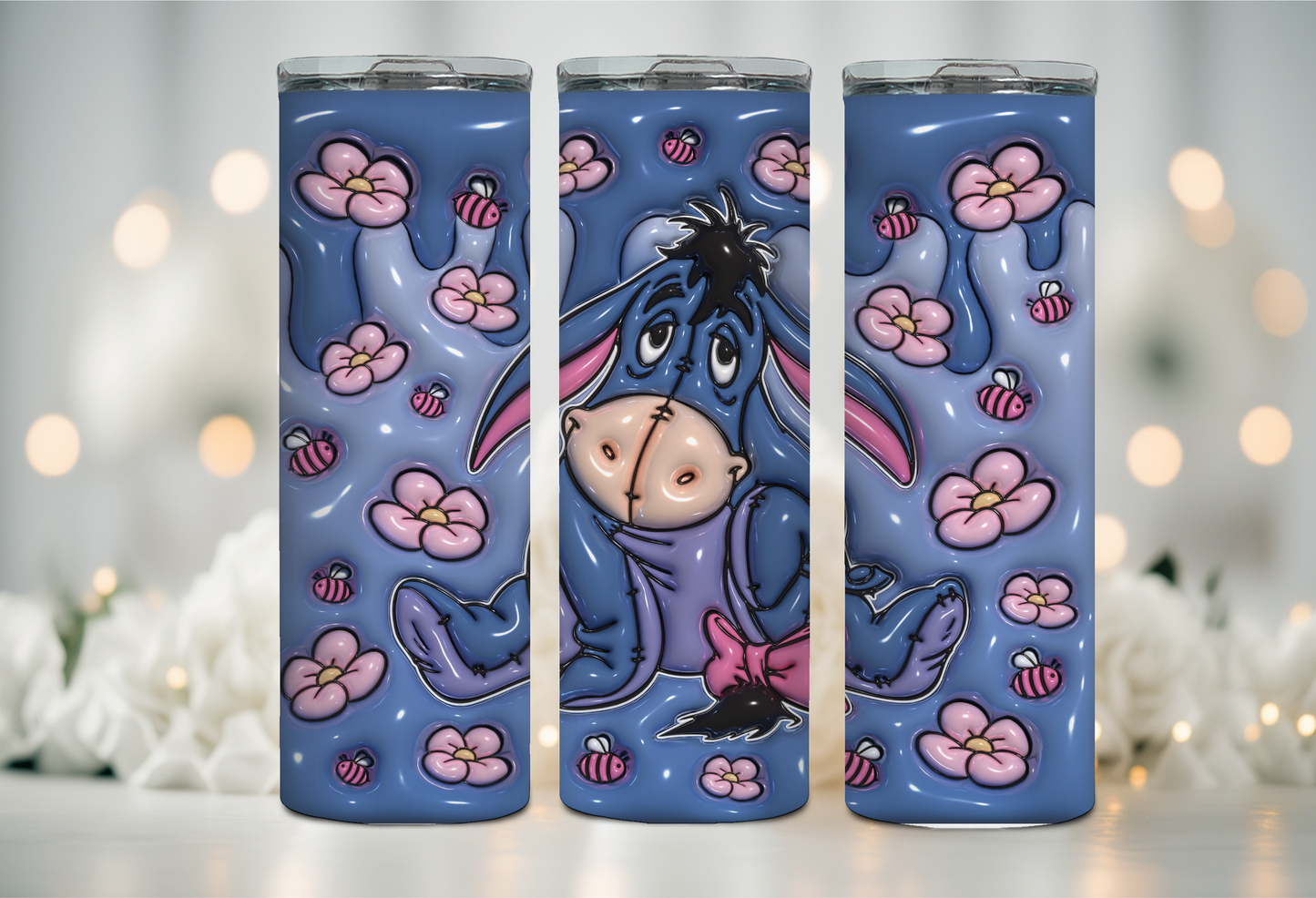 Blue E 20 oz Tumbler