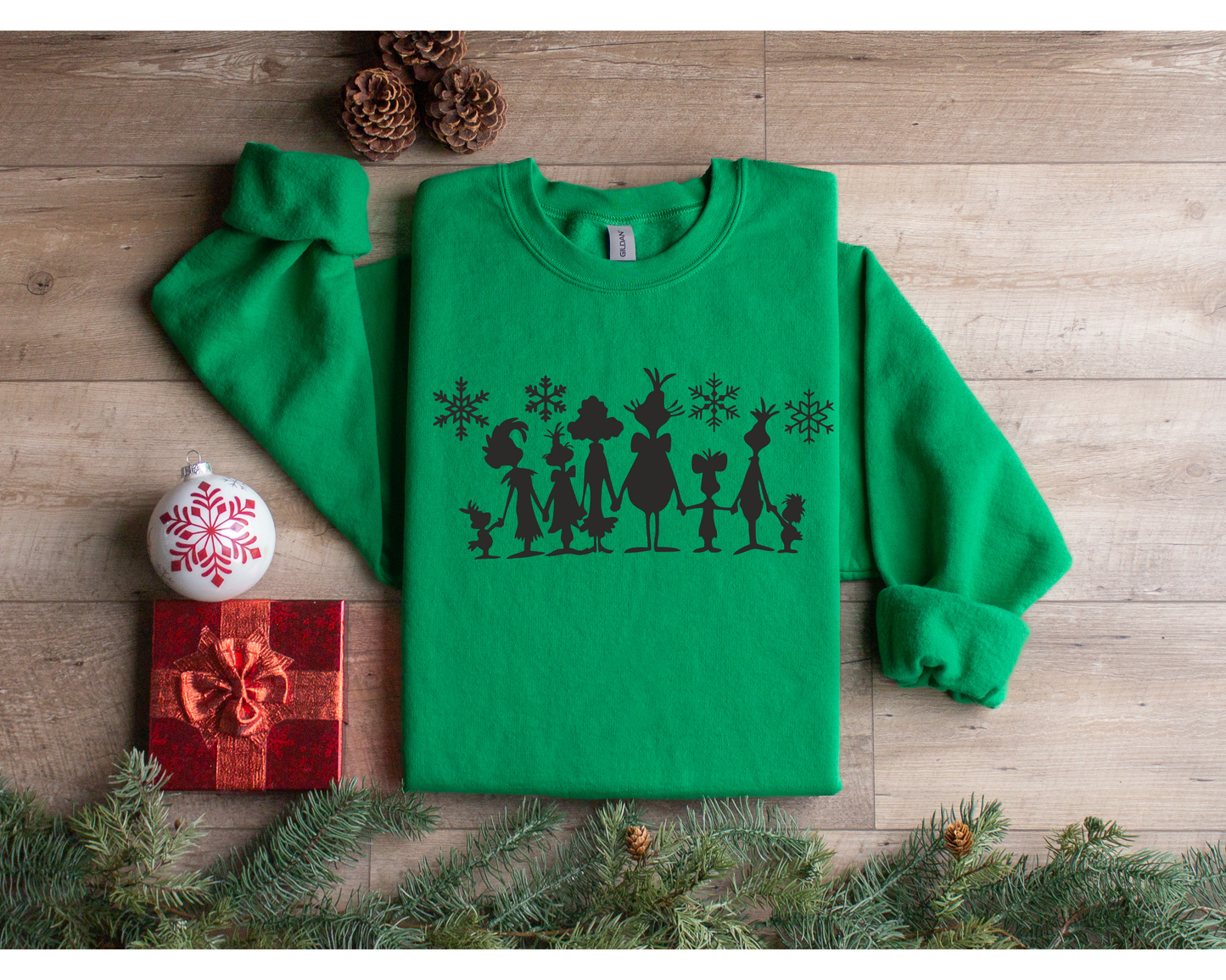 Grinchy Family Crew Neck