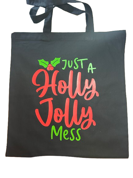 Holly Jolly Tote Bag