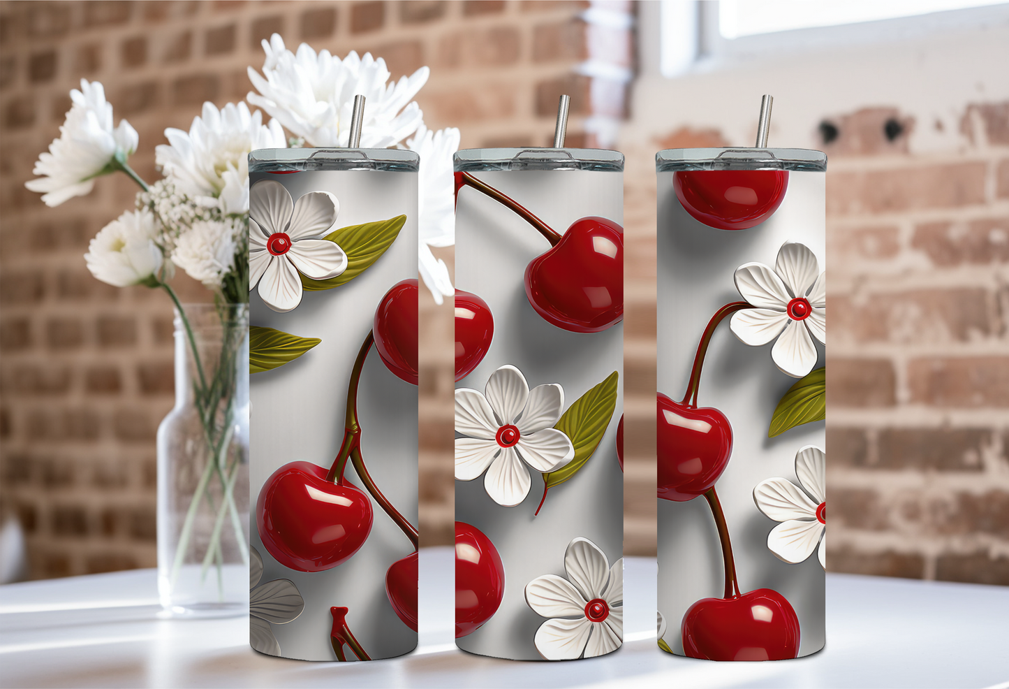 3D Cherries