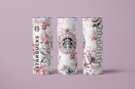 Dusty Pink Starbucks 20 Oz Tumbler