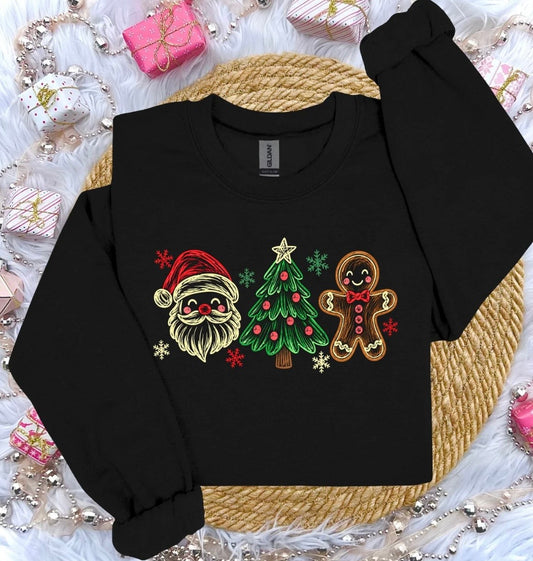 Glow Christmas Crew Neck
