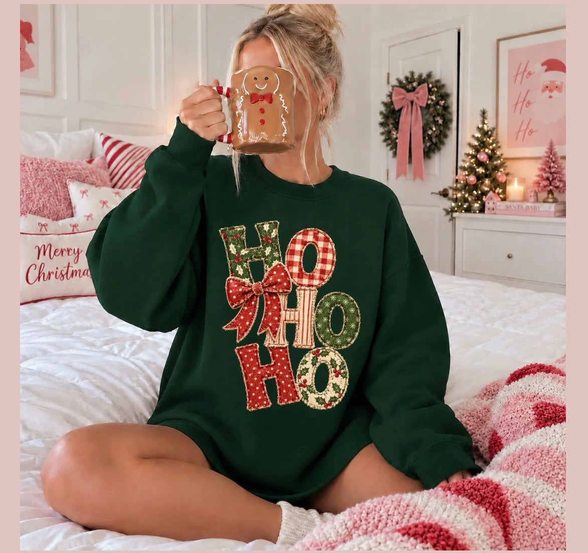 Ho Ho Ho Crew Neck