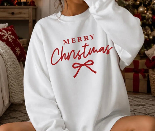 Merry Christmas W/Bow