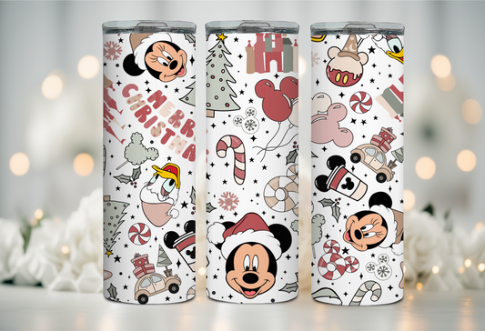 Mickey Christmas 20 oz Tumbler