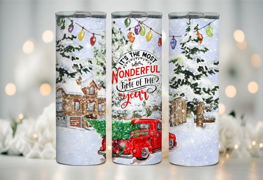 Most Wonderful Time 20oz Tumbler