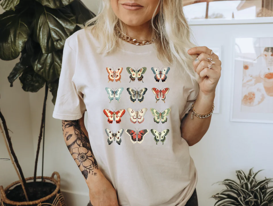 Moth Butterfly Tee