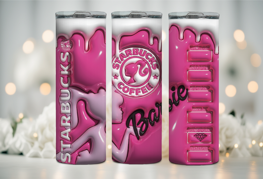 Barbie Starbucks Tumbler