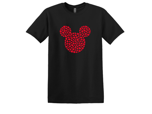 Mouse Hearts for Him Tee