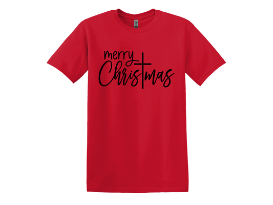 Christmas Cross T-shirt