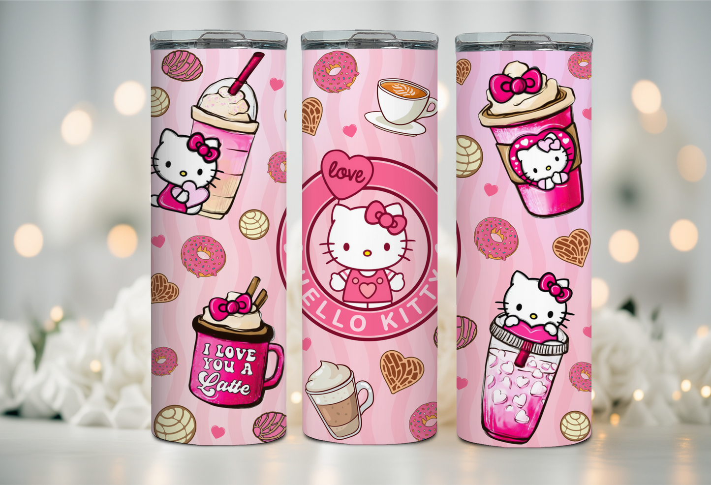 Cafecito Hello Kitty 20 OZ Tumbler