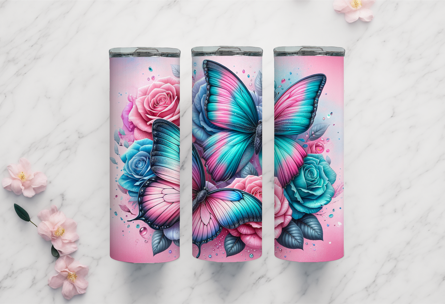 Butterflies and Roses