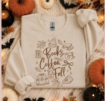 Books Coffee Fall