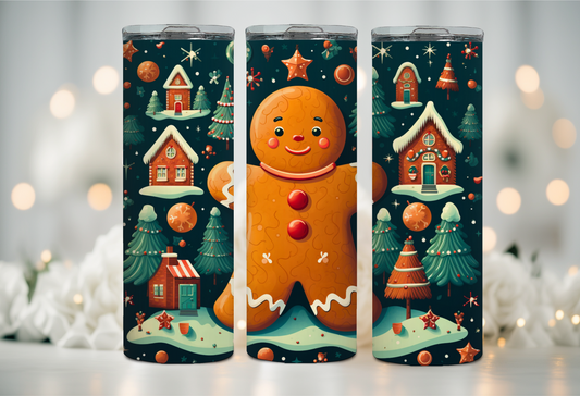 GingerBread Man 20oz Tumbler