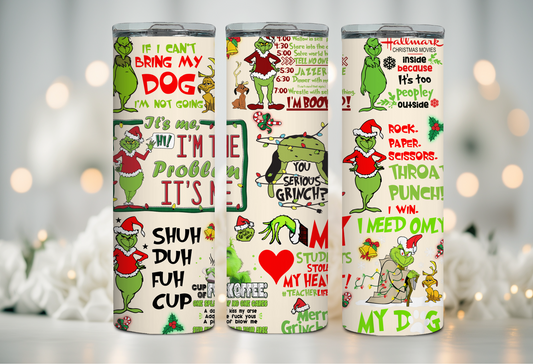 Grinchmas 20oz Tumbler