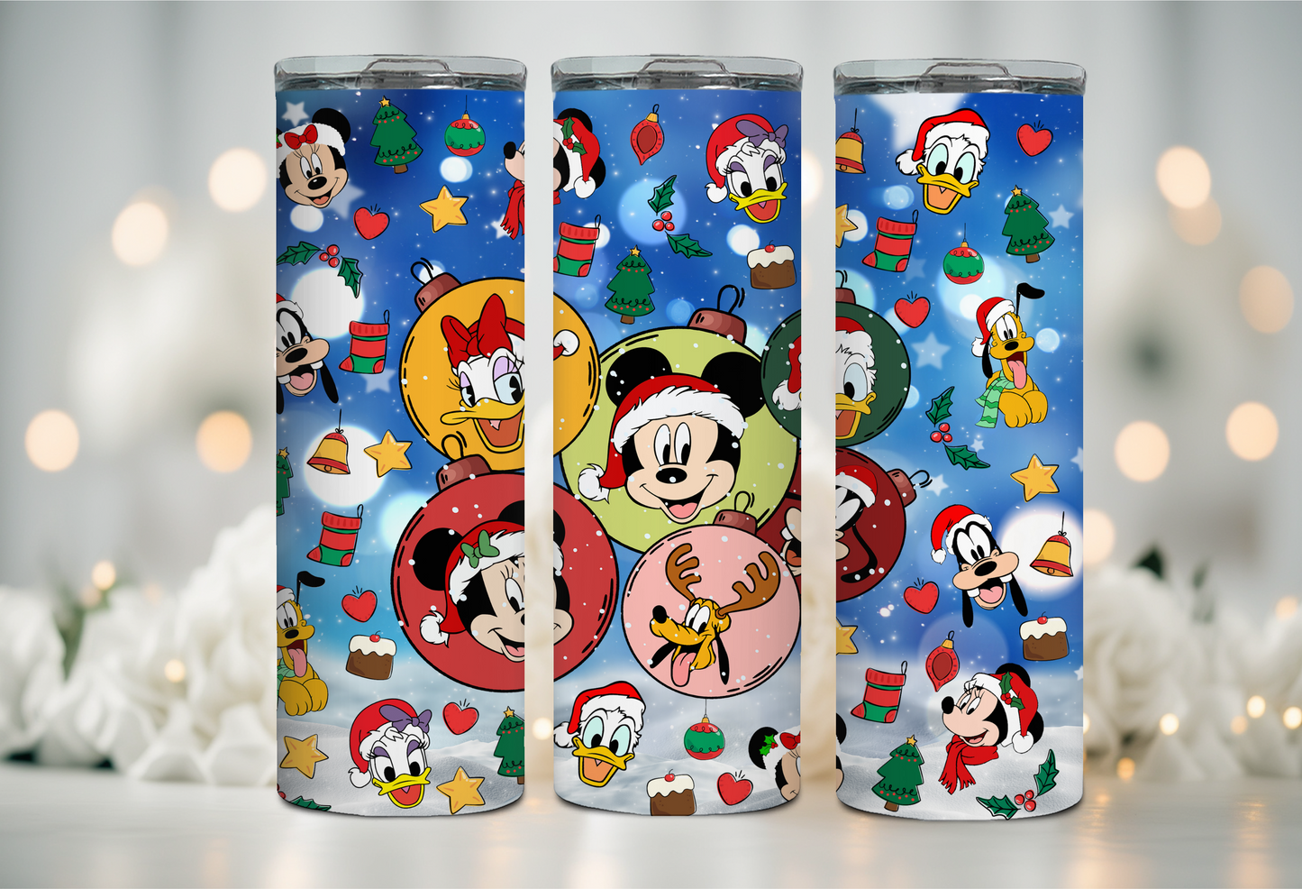 Mickey Globe 20 oz Tumbler