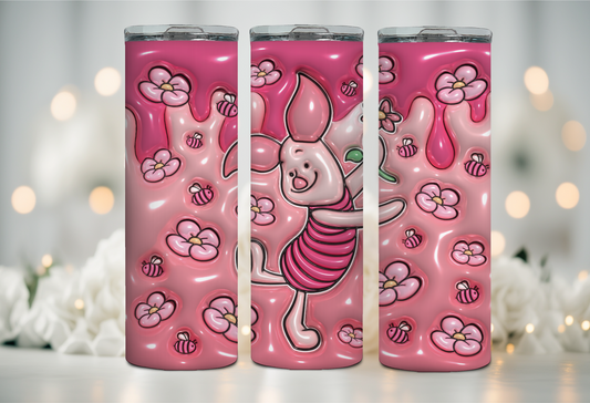 Pink Piggy 20 oz Tumbler