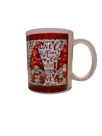 Red Gnomes 11 oz Coffee Mug